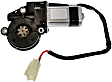 742-606 Front, Driver Side or Rear, Passenger Side Window Motor, OE Solutions Series