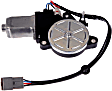 742-848 Front, Driver Side Window Motor, OE Solutions Series