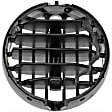 74337 Help Series Air Vent - Black, Plastic, Direct Fit