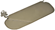 74486 Sun Visor, Beige, Vinyl, Direct Fit, Sold Individually, Help Series