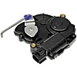 746-858 Rear, Driver Side Door Lock Actuator, Side Sliding Door, Actuator Only