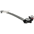 748-018 Front, Passenger Side OE Solutions Series Power Window Regulator, With Motor