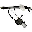 748-020 Front, Driver Side OE Solutions Series Power Window Regulator, With Motor