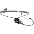 748-057 Rear, Passenger Side OE Solutions Series Power Window Regulator, With Motor