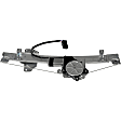 748-066 Front, Passenger Side OE Solutions Series Power Window Regulator, With Motor