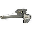 748-113 Rear, Passenger Side OE Solutions Series Power Window Regulator, With Motor