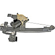 748-113 Rear, Passenger Side OE Solutions Series Power Window Regulator, With Motor