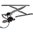 748-181 Front, Passenger Side OE Solutions Series Power Window Regulator, With Motor