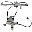 2003 Chevrolet Tahoe - Rear, Driver Side Power Window Regulator, With Motor, OE Solutions Series