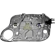 748-334 Front, Driver Side OE Solutions Series Power Window Regulator, With Motor