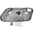 748-348 Hatchback Front, Driver Side OE Solutions Series Power Window Regulator, With Motor