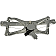 748-476 Sedan Front, Driver Side OE Solutions Series Power Window Regulator, With Motor