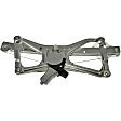 748-477 Sedan Front, Passenger Side OE Solutions Series Power Window Regulator, With Motor