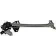 748-478 Sedan Rear, Driver Side OE Solutions Series Power Window Regulator, With Motor