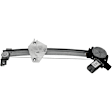 748-478 Sedan Rear, Driver Side OE Solutions Series Power Window Regulator, With Motor