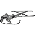 Front, Driver Side OE Solutions Series Power Window Regulator, With Motor
