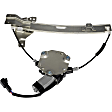 748-510 Rear, Driver Side OE Solutions Series Power Window Regulator, With Motor