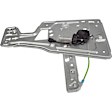 748-516 Rear, Driver Side OE Solutions Series Power Window Regulator, With Motor