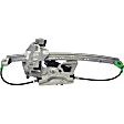 2007 Cadillac DTS - Rear, Passenger Side Power Window Regulator, With Motor, OE Solutions Series