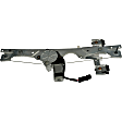 748-550 Rear, Driver Side OE Solutions Series Power Window Regulator, With Motor