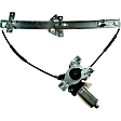 748-566 Front, Driver Side OE Solutions Series Power Window Regulator, With Motor