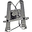 748-582 Front, Driver Side OE Solutions Series Power Window Regulator, With Motor