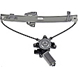748-584 Rear, Driver Side OE Solutions Series Power Window Regulator, With Motor