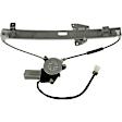 748-681 Rear, Passenger Side OE Solutions Series Power Window Regulator, With Motor