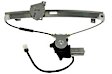 748-681 Rear, Passenger Side OE Solutions Series Power Window Regulator, With Motor