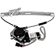 748-713 Rear, Passenger Side OE Solutions Series Power Window Regulator, With Motor