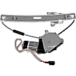 748-713 Rear, Passenger Side OE Solutions Series Power Window Regulator, With Motor