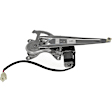 748-721 Rear, Passenger Side OE Solutions Series Power Window Regulator, With Motor