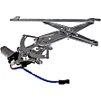 748-896 Front, Driver Side OE Solutions Series Power Window Regulator, With Motor
