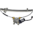 748-898 Rear, Driver Side OE Solutions Series Power Window Regulator, With Motor