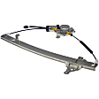 748-898 Rear, Driver Side OE Solutions Series Power Window Regulator, With Motor