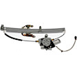 748-909 Rear, Driver Side OE Solutions Series Power Window Regulator, With Motor