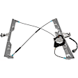 748-918 Front, Driver Side OE Solutions Series Power Window Regulator, With Motor