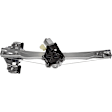 748-976 Rear, Driver Side OE Solutions Series Power Window Regulator, With Motor