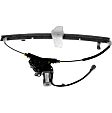 748-981 Rear, Passenger Side OE Solutions Series Power Window Regulator, With Motor