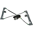748-996 Front, Driver Side OE Solutions Series Power Window Regulator, With Motor