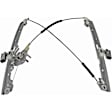 749-007 Front, Passenger Side OE Solutions Series Manual Window Regulator, Without Motor