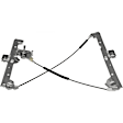 749-007 Front, Passenger Side OE Solutions Series Manual Window Regulator, Without Motor