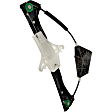 749-012 Rear, Passenger Side OE Solutions Series Power Window Regulator, Without Motor