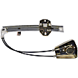749-037 Sedan Rear, Driver Side OE Solutions Series Manual Window Regulator, Without Motor