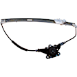 749-069 Front, Driver Side OE Solutions Series Manual Window Regulator, Without Motor