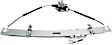 749-079 Front, Driver Side OE Solutions Series Manual Window Regulator, Without Motor