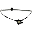 749-091 Rear, Driver Side OE Solutions Series Power Window Regulator, Without Motor
