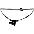 749-091 Rear, Driver Side OE Solutions Series Power Window Regulator, Without Motor