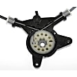 749-091 Rear, Driver Side OE Solutions Series Power Window Regulator, Without Motor