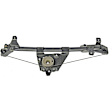 749-108 Rear, Driver Side OE Solutions Series Power Window Regulator, Without Motor